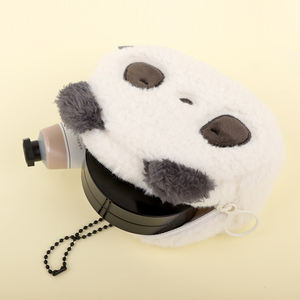 Mini pochette pour le visage Paorang, mignonne, porte-clés, pochette zippée, petite, géométrique, poignée souple, sac multifonction, organisateur de maquillage, pièces de monnaie - Product Image 3