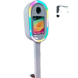 Parti malzemeleri Ipad fotoğraf kabini kabuk el Salsa ayna fotoğraf kabini taşınabilir Selfie Oval Ipad Dslr Pro 12.9 Photobooth Ipad - Product Image 2