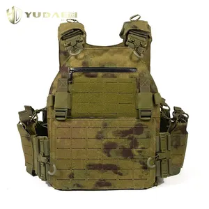 Yuda Fast Release Laser cut Molle System Security Tactical Plate Carrier Vest Armor Vest con Triple Magazine Pouches