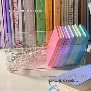 Large Capacity Transparent PET A4 <b>File</b> Storage <b>Box</b> Household Registration Book Junior High School Graduation Certificate - Product Image 6