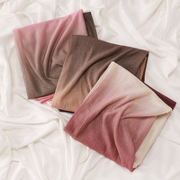 Nouveau foulard en polyester à maille diamantée dégradé de couleurs pour femme, collection printemps, vente en gros