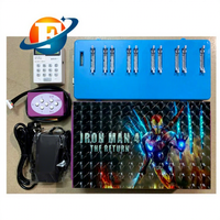 IRON MA* Jeu de pêche vidéo d'arcade de bureau pour adultes, interface anglaise, cadre métallique, multi-écrans (32''-98''), 110/220V