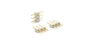 Connecteur d'en-tête de broche usiné à pas de 2.54mm droit H3.0mm 1*3P - Product Image 3