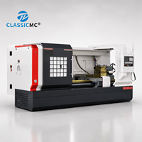 Tour CNC horizontal CK6180 avec broche de haute précision pour le tournage de gros diamètres dans l'industrie lourde