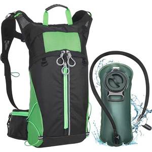 Sac à dos de course à pied imperméable à grande capacité personnalisé avec fermeture éclair pour la randonnée en plein air, le cyclisme, les voyages à vélo, l'hydratation, la poche à eau - Product Image 1