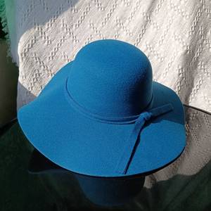 Mũ Fedora len thêu tùy chỉnh, thiết kế cổ điển, vành rộng, chất liệu nỉ dành cho nữ - Product Image 6