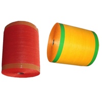 Enkelvoudige Raschel netzak 50*80cm rol voor fruitverpakkingen zoals sinaasappels, brandhout, uien, aardappelen, groenten zoals kool