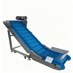 High Quality Stainless Steel <strong>Inclined</strong> <strong>Conveyor</strong> Belt Food Beverage Farm Use-Adjustable Speed Customizable Dimensions Easy Clean - Product Image 4