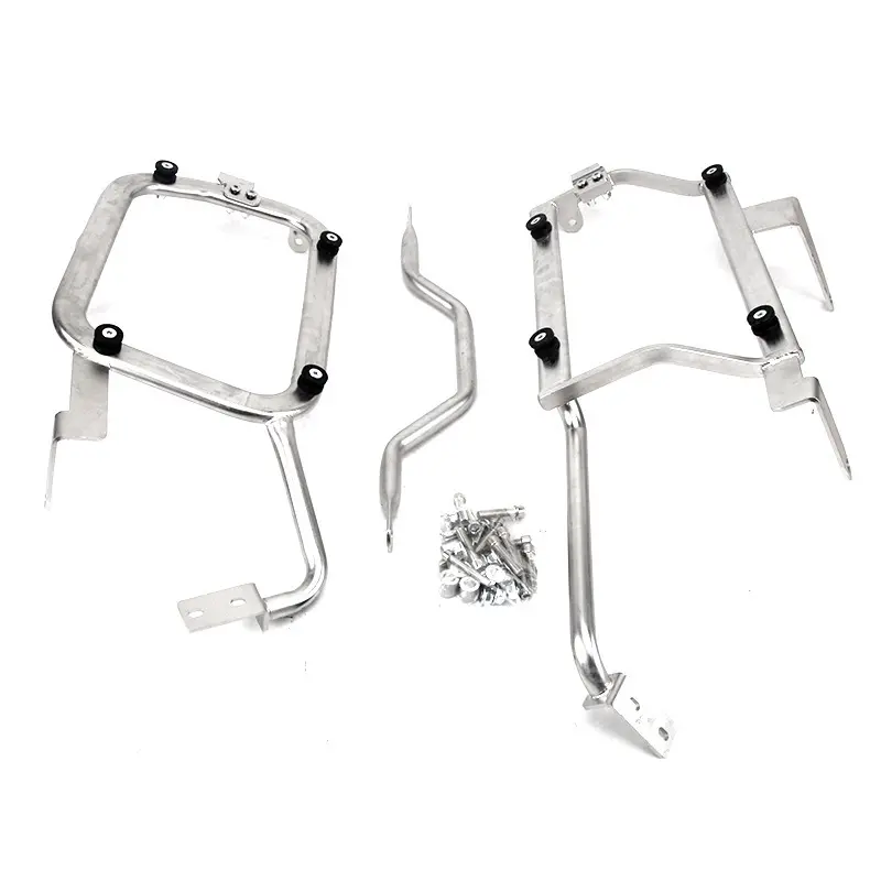 R1200GS/1250GS right hide exhaust side box bracket non-destructive installation stainless steel side box bracket