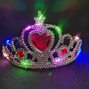 Corona Luminosa per Bambine, Accessorio per Feste di Compleanno, Corona da Principessa con Luce - Product Image 5