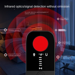 Détecteur de caméra infrarouge Jiexunda Ad12, anti-espionnage pour hôtel, voyage et affaires - Product Image 3