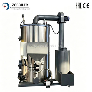 Generador de Vapor Vertical de Tubos de Fuego para Biomasa Industrial, Construcción de Acero Inoxidable para Calderas de Combustible de Paja y Pellets de Madera - Product Image 1