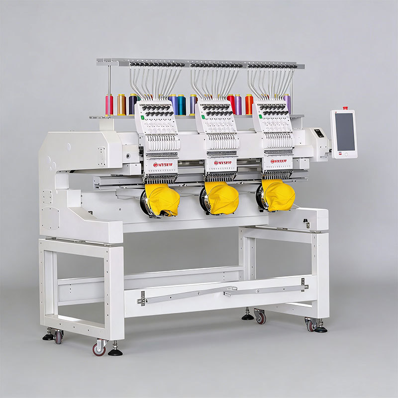 Quiet Energy Saving Industrial Embroidery Machine