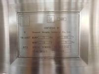 Chaudière industrielle à double enveloppe en acier inoxydable Hongda avec certification ASME pour la cuisson de confitures, sauces, soupes, bonbons, bouillies et pâtes de curry