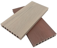 Planches de terrasse en composite WPC creuses pour extérieur, imperméables, antidérapantes, revêtement de sol pour jardin