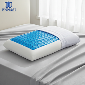 <span class=keywords><strong>Almohada</strong></span> <span class=keywords><strong>Ortopédica</strong></span> Cómoda de Espuma Viscoelástica con Gel Refrescante <span class=keywords><strong>para</strong></span> <span class=keywords><strong>Dormir</strong></span> de Cabeza <span class=keywords><strong>para</strong></span> Quienes Duermen Boca Abajo, de Espaldas y de Lado - Product Image 1