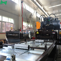Máquina Automática para Fabricar Bandejas de Cables de Acero, Línea de Producción de Bandejas de Cables de Alta Precisión Controlada por PLC, Sistema de Alta Eficiencia