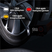 Outdoor Portable Multi Function Dual-screen Digital Display High-power Detection Tire Pressure Fast Inflation Tire Inflator