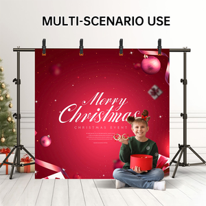 <span class=keywords><strong>2</strong></span>,6 м * 3 м 10*7,5 фута костюм Регулируемый фон подставка для фона для рождественского семейного собрания фотостудия фон видео - Product Image 3