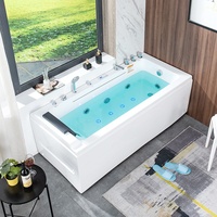 Baignoire domestique pour petit appartement, nouveau style, pour adulte, une personne, avec massage à bulles, chauffage à température constante haut de gamme