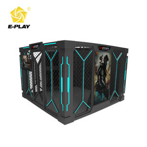 Sci-Fi Center VR <span class=keywords><strong>Multiplayer</strong></span> 4-Player Console di gioco di realtà virtuale VR Gun Arena di tiro in fibra di vetro metallo 1500W Shopping al coperto - Product Image 5
