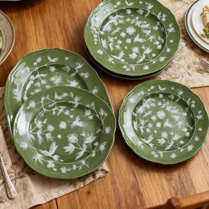 Customised Handmade Ceramic Catering Plates Manufacturer Kitchenware Plates for Wedding Hotel Restaurant - Product Image 3