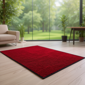 Tappeto Rosso Karaat 60 X 85 Cm in Nylon per Interni - Product Image 3