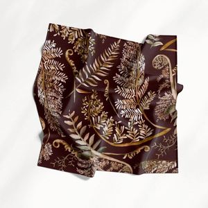 Custom Silk Scarf for Women Hand Rolled <b>Edges</b> 100% Pure Silk Lightweight Elegant Fashion Accessory for Ladies Luxury Gift Idea - Product Image 5