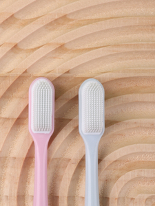 <span class=keywords><strong>Brosse</strong></span> à dents en PP nano à poils <span class=keywords><strong>ultra</strong></span> doux, écologique, portable, personnalisable OEM, 2 paquets, pour un usage domestique - Product Image 4