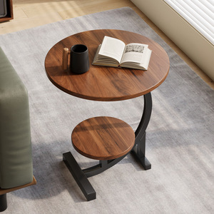 Bestselling Most Popular Living Room Furniture <strong>Sofa</strong> <strong>Side</strong> <strong>Table</strong> C-shape Corner <strong>Table</strong> Small Wooden Coffee <strong>Table</strong> - Product Image 1