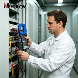 เครื่องทดสอบความต้านทานดินแบบหนีบ MOEORW-WRD21 0.01-1200Ω เครื่องวัดความต้านทานดินแบบดิจิตอล พร้อมฟังก์ชั่น Hold และบันทึกข้อมูล CAT III 150V - Product Image 6