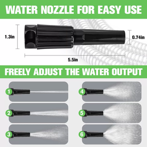 Manguera de Jardín de Acero Inoxidable de Alta Calidad Personalizada, Antiabrasión, Duradera, Flexible, de 1/2 Pulgada de Diámetro, con Enrollador - Product Image 4