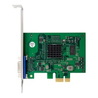 Carte graphique industrielle ST425 PCIe X1 AST2400 à port unique 2K VGA pour serveur et ordinateur de bureau (nouvelle)