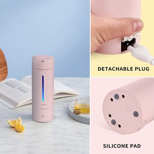 Hervidor Portátil Pequeño de 350 ml con Revestimiento Antiadherente, Hervidor de Agua LED de 3 Colores con Función para Mantener el Agua Caliente, Hervidor Eléctrico de Viaje - Product Image 4