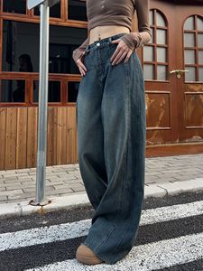 Jeans <span class=keywords><strong>Femme</strong></span> Printemps-Automne 2026, Coupe Droite Ample Taille Haute Amincissante, Grandes Tailles, Idéal pour Silhouette Poire - Product Image 4
