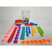 Jeu de tri et d'association sensoriel Montessori pour bébés et enfants, apprentissage des couleurs et du comptage, animaux et dinosaures, jouets éducatifs en TPE/TPR, 2-7 ans