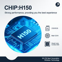 Venta Directa de Fábrica H5 MINI H150 TV Box 2.4G/5G Wi-Fi Dual 4K Android 15 Quad Core Set Top Box