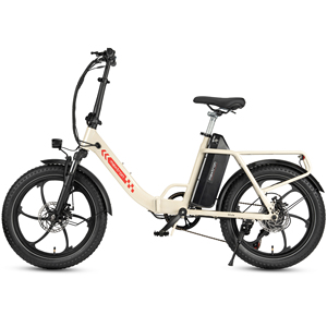 EU warehouse 20 * 3-inch tires 48V20AH lithium battery 70KM long range <b>electric</b> folding city sports bike - Product Image 5