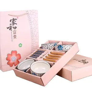 Factory Price Wholesale High Quality Chinese Soup Rice Bowl And Chopstick Gift Set