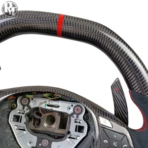 Volante sportivo in fibra di carbonio personalizzato per Mercedes-Benz, adatto per Mercedes-Benz <span class=keywords><strong>AMG</strong></span> classe <span class=keywords><strong>C</strong></span> W204 C63 W212 W218 W207 - Product Image 3