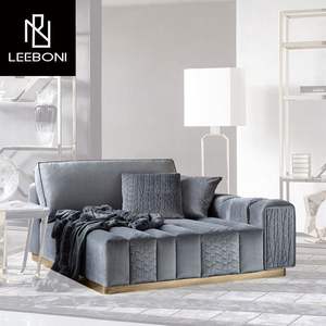 أثاث غرفة المعيشة الفاخرة أحدث تصميم عالية الجودة مريحة Nubuck أريكة النسيج <span class=keywords><strong>3</strong></span> مقاعد أريكة - Product Image 4