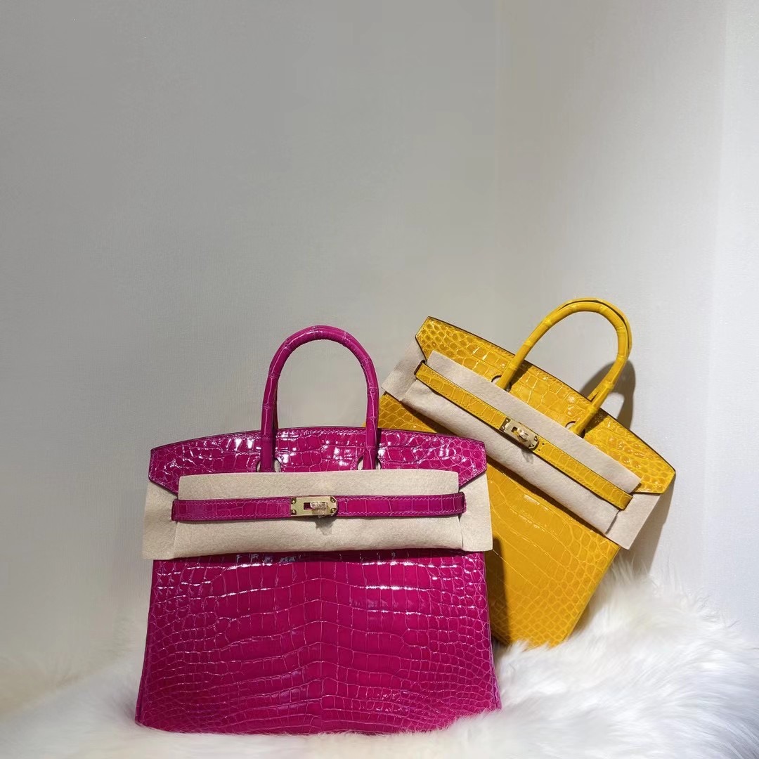 Custom-made High End Quality 100% Genuine Exotic Crocodile Leather Hand Bag