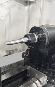 Machine de fraisage à tourbillon interne à long déplacement HANSUN, configuration d'automatisation flexible, tournage de métaux, tour CNC HS-45W - Product Image 2