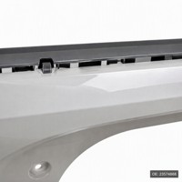 Cover Bumper Belakang Atas OE 23574868 Baru Tanpa Lubang Sensor Parkir Sudah Dicat Warna Putih Candy Pengganti untuk Baojun 530