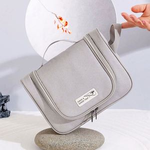 Sac de toilette de voyage suspendu portable, grand format, pas cher, avec crochet et poignée, pour rangement de cosmétiques – Vente en gros - Product Image 5