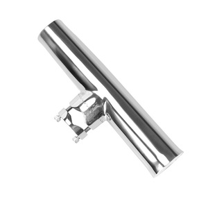 Soporte de acero inoxidable para cañas de pescar, abrazadera para cañas de pescar en barcos o yates - Product Image 1