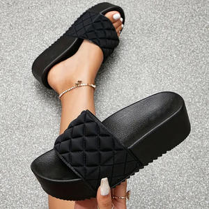 Summer Beach Style American Fashion Multi Functional Thick Sole Open Toe Sandals with Cushioning Made Genuine Leather for Women - Product Image 1