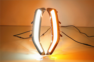 1 Juego de Luces LED DRL Amarillas de Señal de Giro, Luces de Circulación Diurna con Relé para <span class=keywords><strong>Subaru</strong></span> <span class=keywords><strong>Forester</strong></span> 2013 2014 2015 2016 <span class=keywords><strong>2017</strong></span> 2018 - Product Image 3