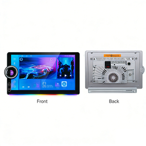 เครื่องเล่นมัลติมีเดียในรถยนต์ขนาด 9/10 นิ้ว พร้อมปุ่มควบคุมแบบสัมผัส<span class=keywords><strong>เดี่ยว</strong></span> สำหรับเครื่องเล่นดีวีดีในรถยนต์ระบบ Android Auto ทั่วไป - Product Image 2