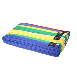 Cinturón de <span class=keywords><strong>Jiu</strong></span> <span class=keywords><strong>Jitsu</strong></span> Personalizado Woosung, Cinturón de Taekwondo y Judo de Buena Calidad y Duradero - Product Image 1